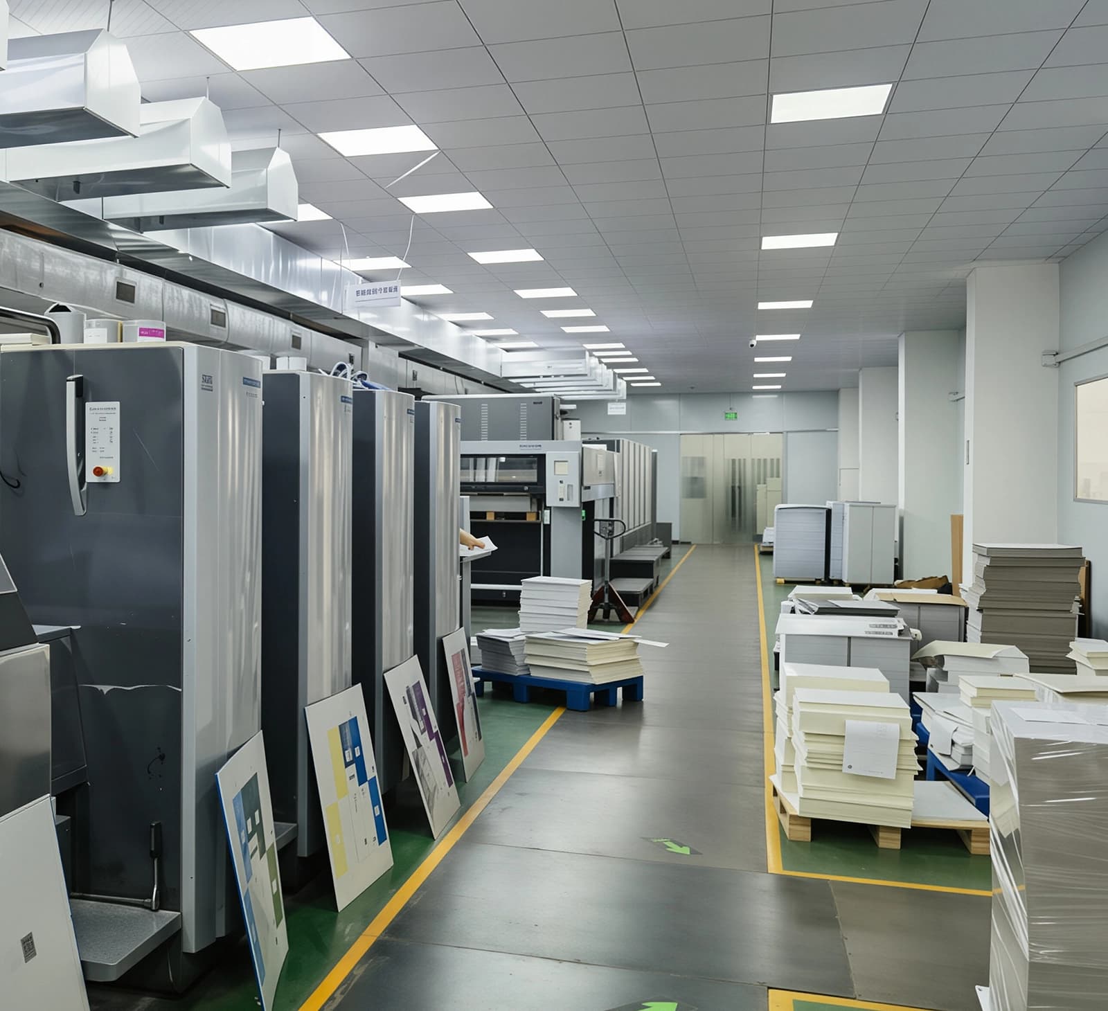BELLET factory capability and rigid box production environment